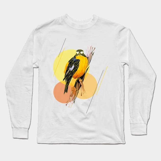 Rainforest Birds Series_01 Long Sleeve T-Shirt by HafizalFikree